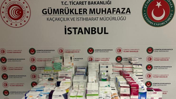 Sabiha Gökçen Havalimanında kaçak ilaç operasyonu
