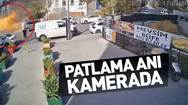 SON DAKİKA: Bağcılarda iş yerinde patlama meydana geldi