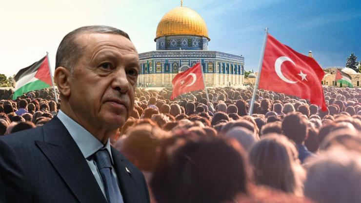 Dünyaya çağrı yapılacak İstanbulda Büyük Filistin Mitingi