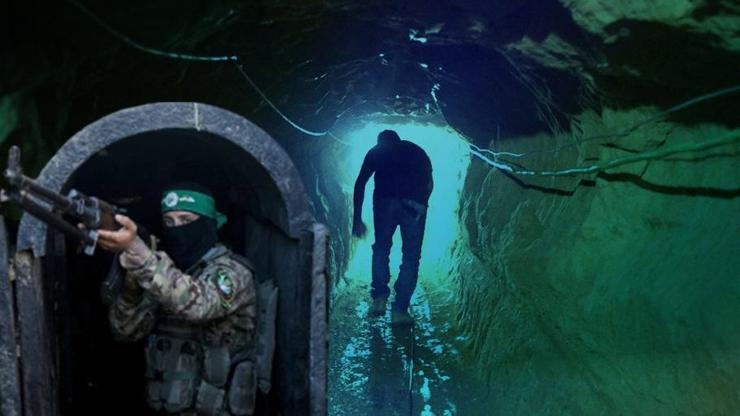 Hamasın örümcek ağı tünelleri