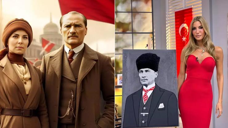 Ünlü isimler Cumhuriyetin 100. yılını böyle kutladı İşte o mesajlar
