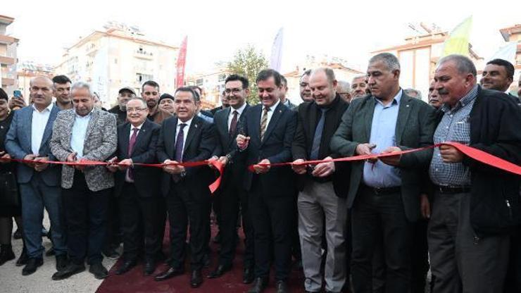 Elmalı doğalgaza kavuştu