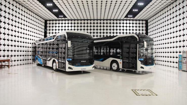 Otokar, hidrojenli ve otonom otobüslerini yollara çıkardı