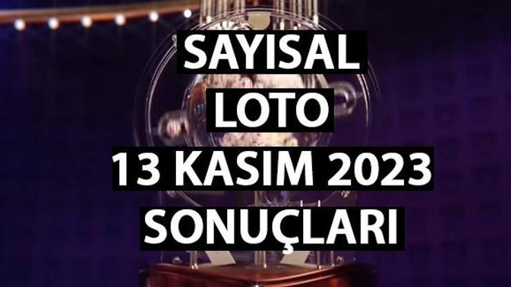 Çılgın Sayısal Loto 13 Kasım 2023 sonuçları canlı çekiliş sonrası millipiyangoonline.com adresinde olacak