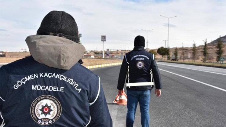Sınır bölgelerinde göçmen kaçakçılığı operasyonu 82 organizatör yakalandı