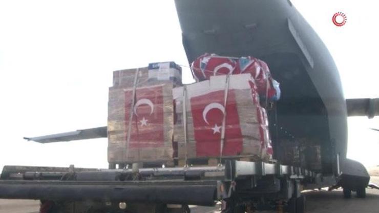 Türkiyenin Gazze yardımları Mısıra ulaştı