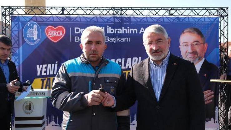 Çorum Belediyesinin araç filosunu büyüdü