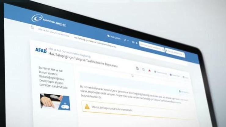 e-Devlet hak sahipliği itiraz sonuçları sorgulama: AFAD hak sahipliği itiraz sonuçları açıklanmaya başladı