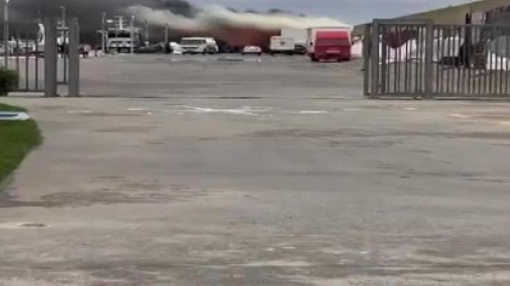 Gürpınar Balık Halinde yangın