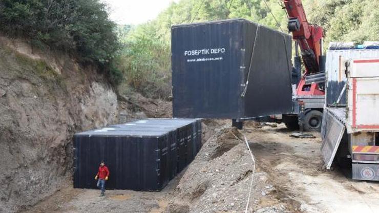 Manisa Çıkrıkçının foseptik montajı tamamladı