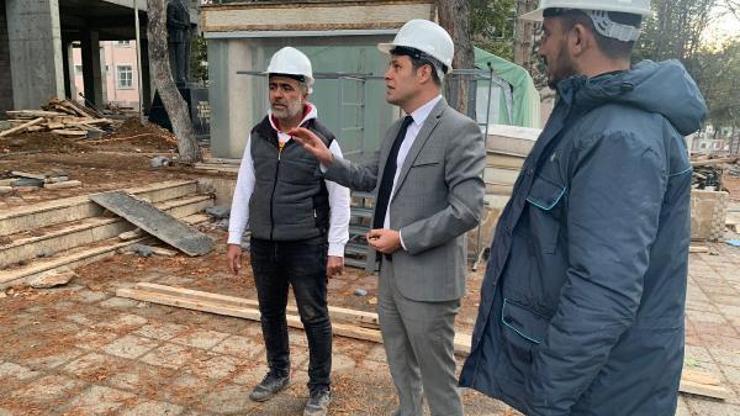 Kaymakam Çengel inşaatları inceledi
