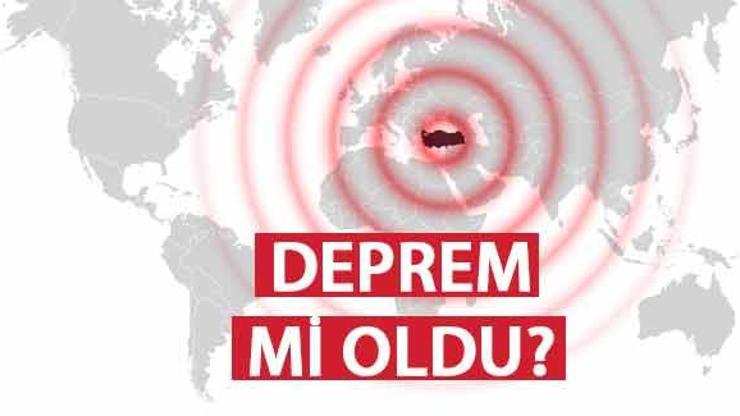 Deprem mi oldu 30 Kasım 2023 Kandilli Rasathanesi ve AFAD son dakika depremler