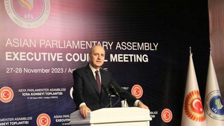 SON DAKİKA: Meclis Başkanı Numan Kurtulmuş: Netanyahu ve çetesi hesap vermeli