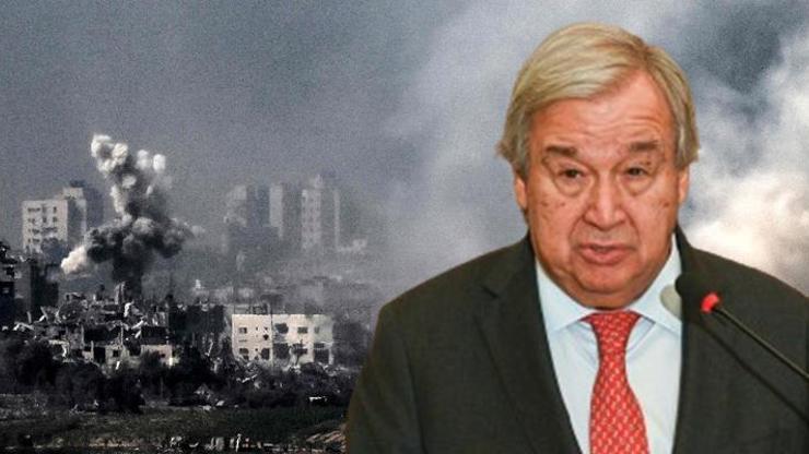 BM Genel Sekreteri Guterres’ten Gazze’de tam insani ateşkes çağrısı