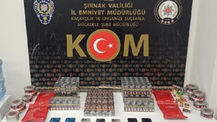 Şırnak’ta bir haftadaki kaçakçılık operasyonunda 68 gözaltı, 1 tutuklama