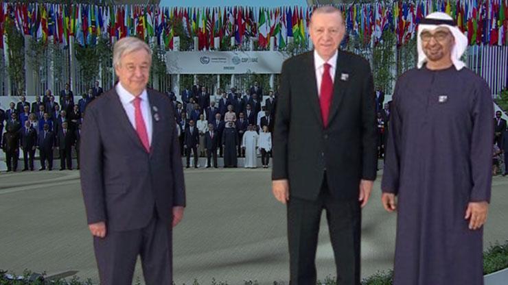 Son dakika... Cumhurbaşkanı Erdoğandan, Dubaide diplomasi trafiği