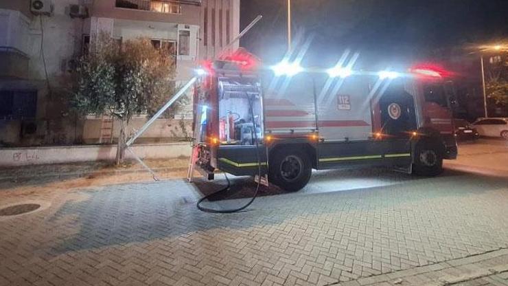 Annesini kurtarmak için kendisini alevlerin içine attı