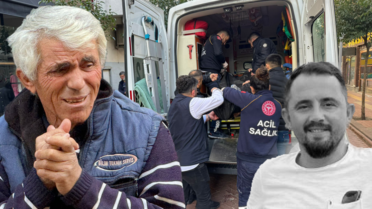 Çatıdan düşen işçi öldü, birlikte çalıştığı babası gözyaşı döktü