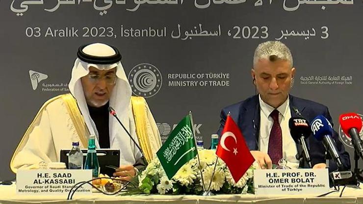 Bakan Bolat, Suudi Arabistan ile ticaret hedefini açıkladı