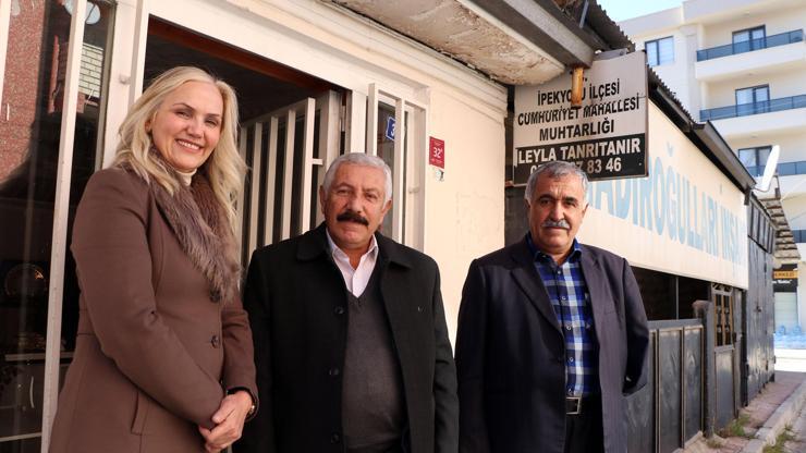 Vanın ilk ve tek kadın muhtarı olarak seçildi