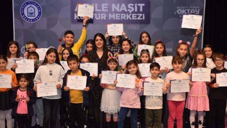 Yıldırım Belediyesi’nin sanat kursları mezunlarını verdi