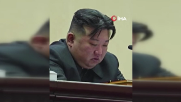 Kuzey Kore lideri Kim, ağlayarak seslendi