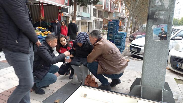Kendini yakmakla tehdit etti Polisler böyle kurtardı
