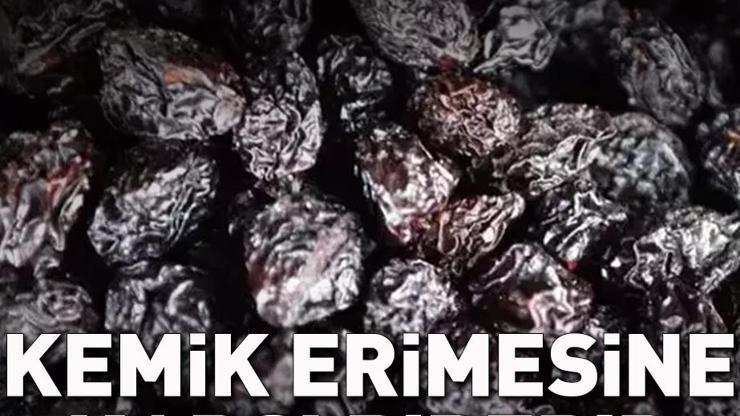 Günde 5 tane yemek kemik erimesini önlüyor