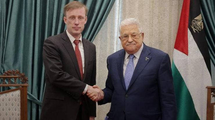 Jake Sullivan, Filistin Devlet Başkanı Abbas ile görüştü