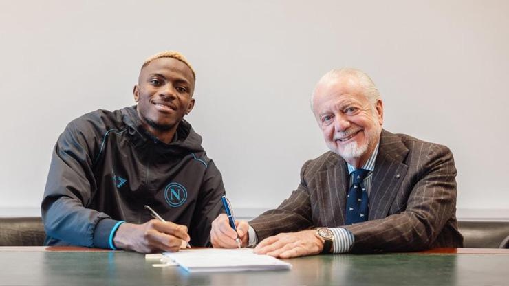 Napoli, Victor Osimhenin sözleşmesini uzattı