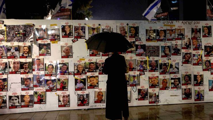 İsrailde rehine protestoları sürüyor