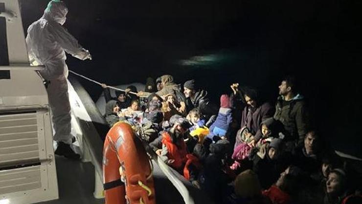 Çanakkale’de 77 kaçak göçmen yakalandı