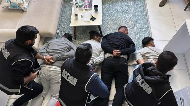 ‘Bayğaralar’ suç örgütü üyesi 4 kişi, villada yakalandı