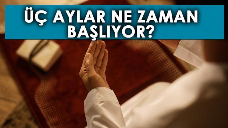 3 aylar ne zaman başlıyor Diyanet 2024 üç ayların başlangıç tarihi...