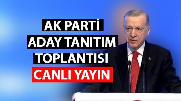 AK Parti Aday Tanıtım Toplantısı canlı izle… AK Parti yerel seçim adayları tanıtımı canı yayını