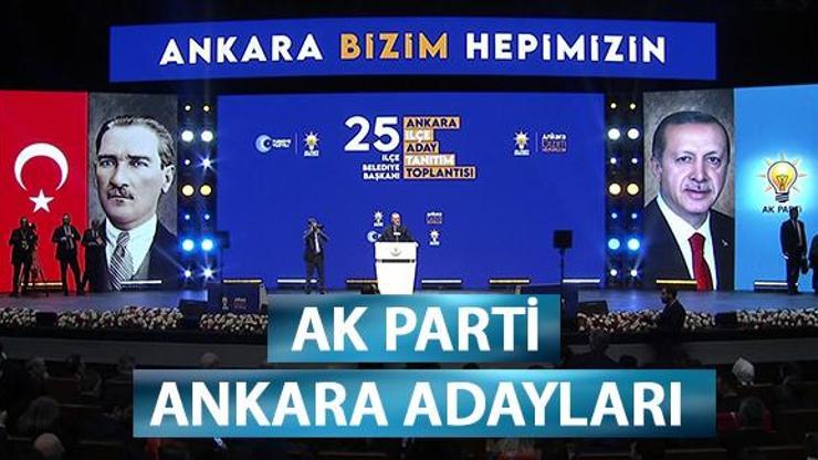 AK Parti Ankara ilçe belediye başkanı adayları 2024 İşte AK Parti Ankara adayları