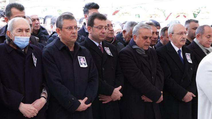 Cenaze töreninde ayaküstü görüşme
