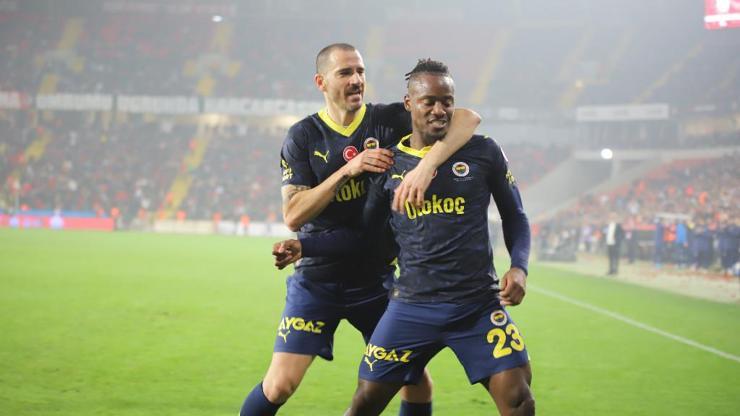 Gaziantep FK 0-2 Fenerbahçe MAÇ ÖZETİ