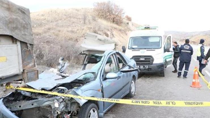 Ankarada cenaze dönüşü kaza: 2 ölü, 4 yaralı