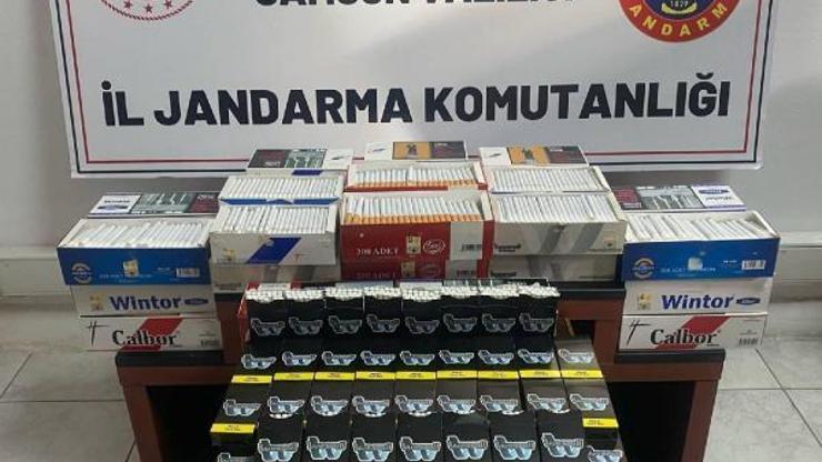 Samsun’da 7 bin 300 dal doldurulmuş makaron ele geçirildi