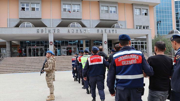 Yunanistana kaçmak isteyen 8 terör şüphelisi yakalandı