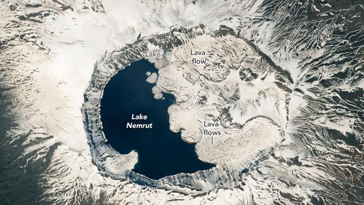 NASA paylaştı: Uzaydan Nemrut