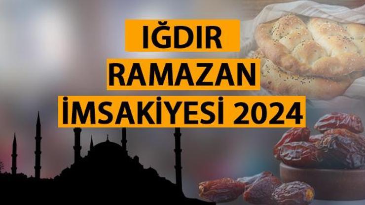 Iğdır İmsakiye 2024 Diyanet Iğdır iftar (saati) vakti saat kaçta 11 Mart 2024