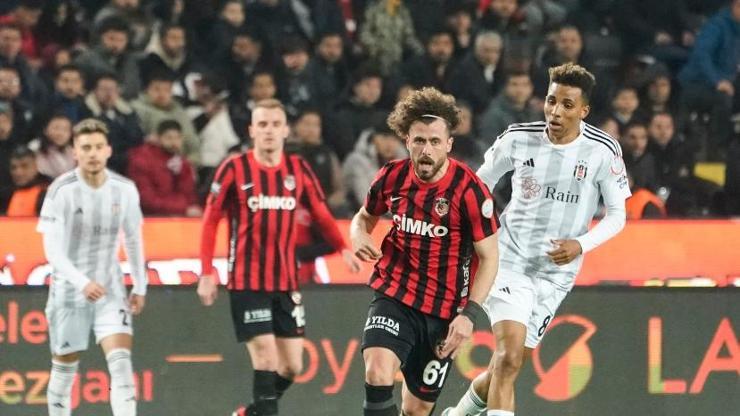 Beşiktaş, Gaziantep FKya 2 golle yenildi