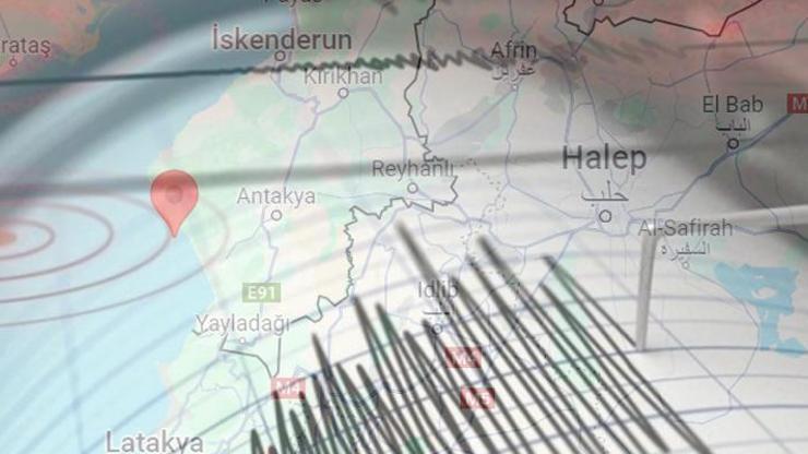 Kandilli duyurdu: Hatayda korkutan deprem