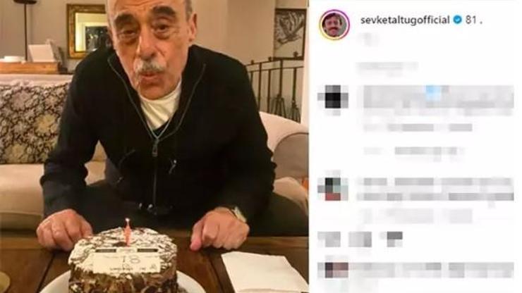 Usta oyuncu Şevket Altuğ 81 yaşında