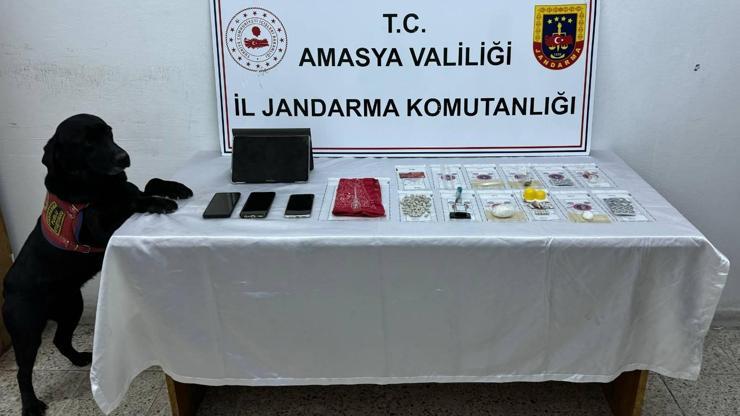 Amasyada uyuşturucu operasyonu, 4 tutuklama