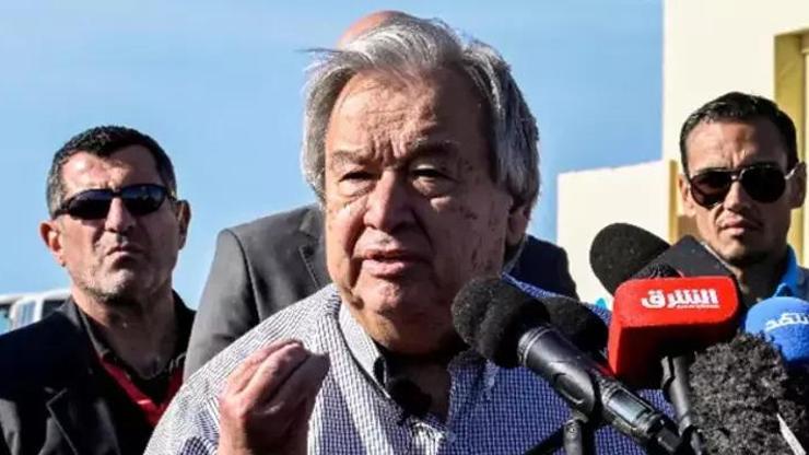 Guterres Refah Sınır Kapısı’nda Silahları susturmanın zamanı geldi