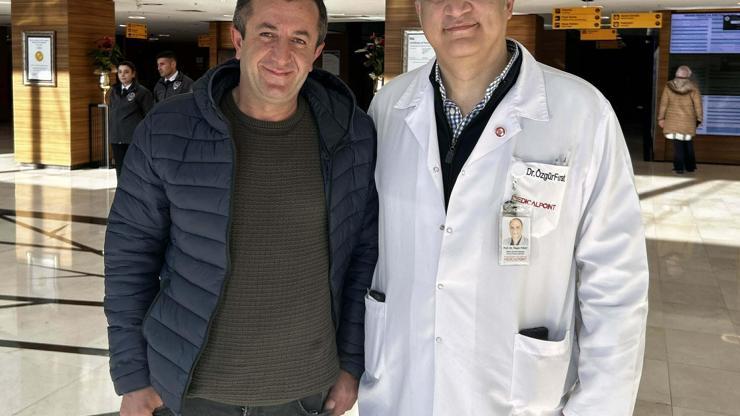 Gürcü hasta robotik cerrahi teknolojisiyle şifa buldu