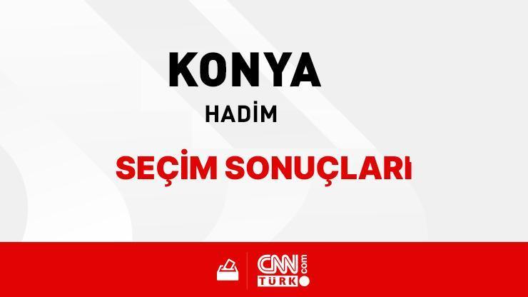 Konya Hadim Seçim Sonuçları 2024 - Konya Hadim Kim Kazandı